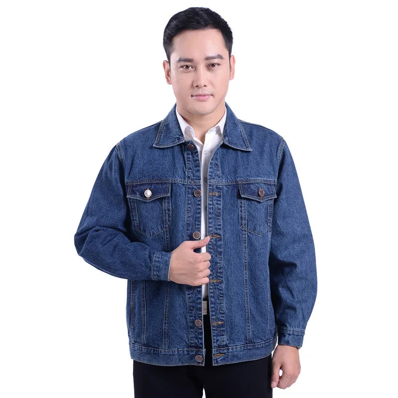 2019 Spring Pure Cotton Welders Anti-static Workwear Work Clothes Denim Top MEN'S Jacket
2019 Spring Pure Cotton Welders Anti-static Workwear Work Clothes Denim Top MEN'S Jacket