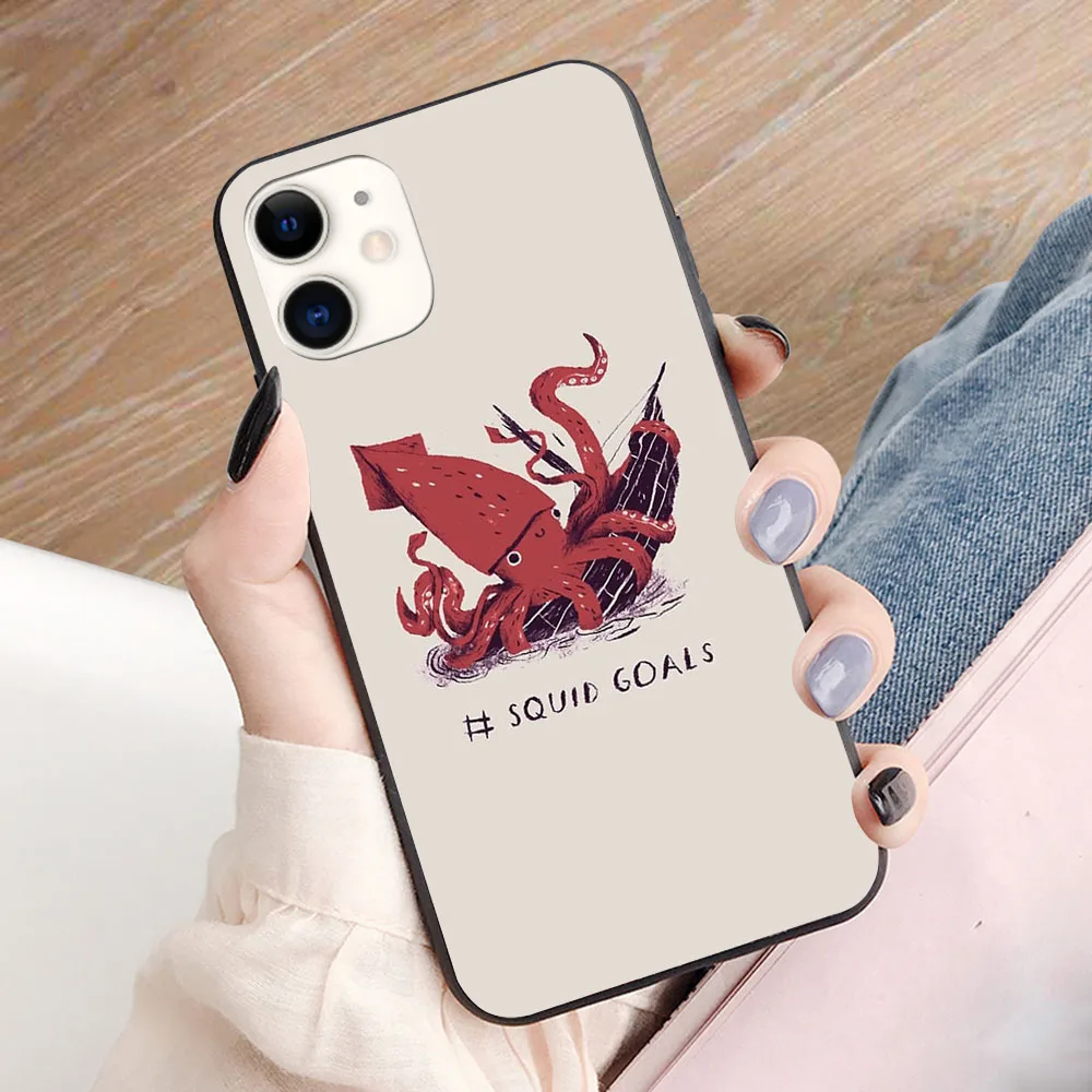Squid Goals soft TPU border phone case for iphone 11PRO 11PROMAX 11 X XS XR XSMAX 6 plus 7 7plus 8 8plus cover
Squid Goals soft TPU border phone case for iphone 11PRO 11PROMAX 11 X XS XR XSMAX 6 plus 7 7plus 8 8plus cover