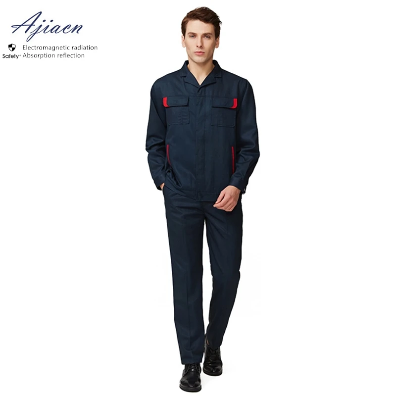Ajiacn Recommend anti-Electromagnetic radiation suit Electrical automation production workshop a set of EMF shielding clothing
Ajiacn Recommend anti-Electromagnetic radiation suit Electrical automation production workshop a set of EMF shielding clothing