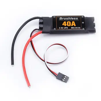 40A Brushless ESC Drone Airplanes Parts Components Accessories Speed Controller Motor RC Toys FPV Durable Quadcopter Helicopter
40A Brushless ESC Drone Airplanes Parts Components Accessories Speed Controller Motor RC Toys FPV Durable Quadcopter Helicopter