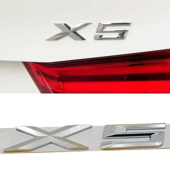Silver Letter Trunk Emblem Rear Badges Decal Stylish ABS Plastic Car Exterior Sticker For BMW X 5 E70 E53 F15 X5
Silver Letter Trunk Emblem Rear Badges Decal Stylish ABS Plastic Car Exterior Sticker For BMW X 5 E70 E53 F15 X5
