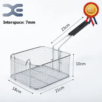 21cm*18cm*10cm Stainless steel fryer screen frame square filter net encrypt colander shaped Frying basket fryers meshed
21cm*18cm*10cm Stainless steel fryer screen frame square filter net encrypt colander shaped Frying basket fryers meshed