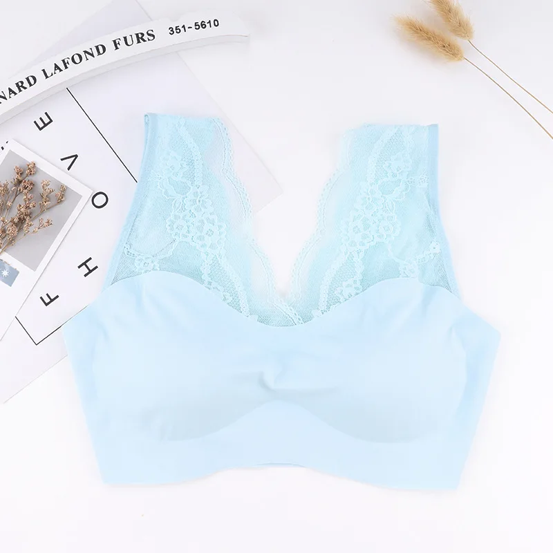 Explosion Lace Bra Beauty Back Bralette Female No Steel Ring Gather Thin Section Sports Lingerie Sleep Bra Soft Underwear
Explosion Lace Bra Beauty Back Bralette Female No Steel Ring Gather Thin Section Sports Lingerie Sleep Bra Soft Underwear