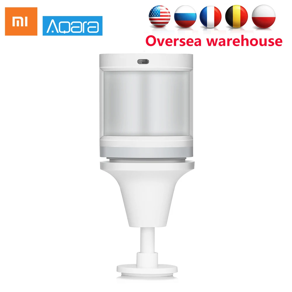 Original Aqara Human Body Sensor ZigBee Movement Motion Security Wireless Connection For xiaomi mijia smart home
Original Aqara Human Body Sensor ZigBee Movement Motion Security Wireless Connection For xiaomi mijia smart home