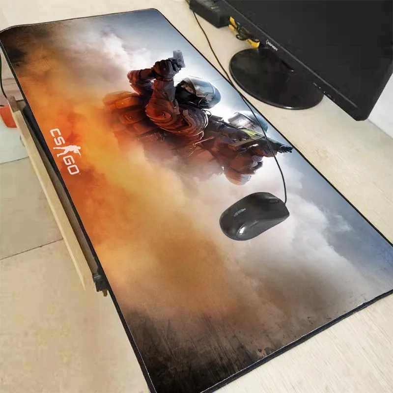 Mairuige CS GO Gamer Large Locking Edge Mouse Pad Counter Strike Non-slip Keyboard Mouse Mat for PC Computer Keyboard Gaming Pad
Mairuige CS GO Gamer Large Locking Edge Mouse Pad Counter Strike Non-slip Keyboard Mouse Mat for PC Computer Keyboard Gaming Pad