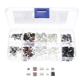 200pcs New Micro Switch 10 Types Remote Control Key SMD SMT Switch Microswitch For TV Audio Equipment
200pcs New Micro Switch 10 Types Remote Control Key SMD SMT Switch Microswitch For TV Audio Equipment