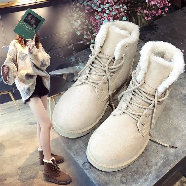 Leather Platform Shoes Woman Booties Snow Boots Women Boot Woman Winter 2020 Fashion Ankle Boots For Women's Shoes Bottine Femme
Leather Platform Shoes Woman Booties Snow Boots Women Boot Woman Winter 2020 Fashion Ankle Boots For Women's Shoes Bottine Femme