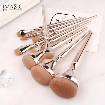 Imagic 9 pieces/set Makeup Brushes Kit Soft Nylon Blending Brush Profesional Eyeshadow Blusher Foundation Brushes Makeup Tools
Imagic 9 pieces/set Makeup Brushes Kit Soft Nylon Blending Brush Profesional Eyeshadow Blusher Foundation Brushes Makeup Tools
