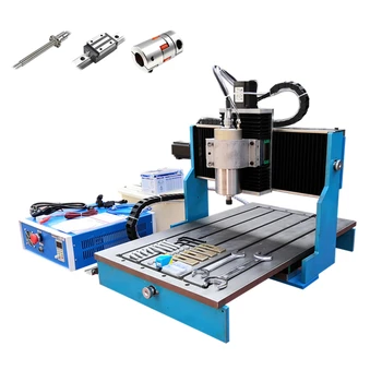 6040L CNC router Linear Guideway 3axis 4axis Metal and Wood Engraving Machine Steel Work Table 2.2KW VFD Water Cooling Spindle
6040L CNC router Linear Guideway 3axis 4axis Metal and Wood Engraving Machine Steel Work Table 2.2KW VFD Water Cooling Spindle
