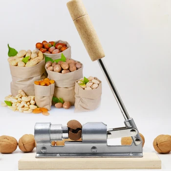 Heavy Duty Handheld Pecan Nuts Cracker Metal Walnut Nut Quick Opener Time and Energy Saving Kitchen Tools Wood Base & Handle
Heavy Duty Handheld Pecan Nuts Cracker Metal Walnut Nut Quick Opener Time and Energy Saving Kitchen Tools Wood Base & Handle