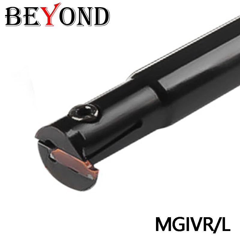 BEYOND Lathe Cutter Grooving Tool Holder Internal MGIVR2016 MGIVR2520 MGIVR3125 MGIVR Carbide Inserts 2/2.5/3/4mm
BEYOND Lathe Cutter Grooving Tool Holder Internal MGIVR2016 MGIVR2520 MGIVR3125 MGIVR Carbide Inserts 2/2.5/3/4mm