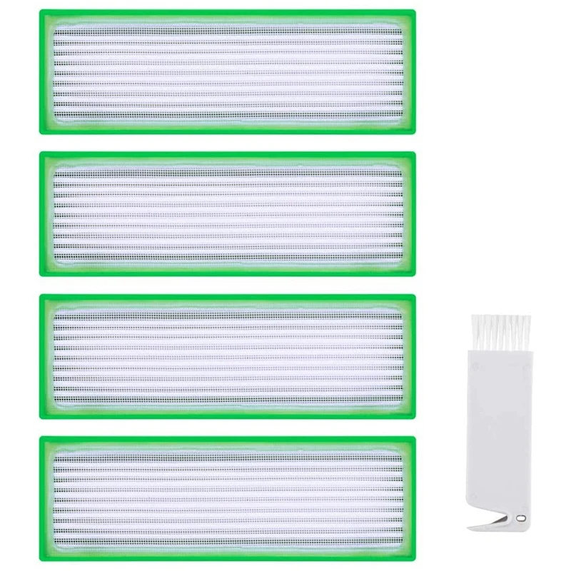 5 Filters Suitable for Vorwerk Kobold VR200 VR300 Robot Vacuum Cleaner with Small Brush
5 Filters Suitable for Vorwerk Kobold VR200 VR300 Robot Vacuum Cleaner with Small Brush