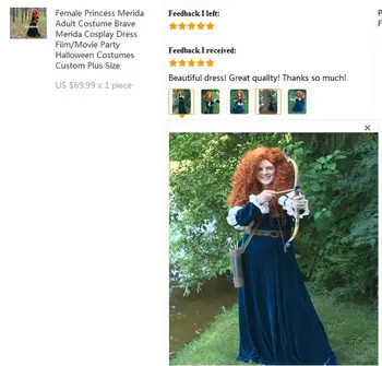 Female Princess Merida Adult Costume Brave Merida Cosplay Dress Film/Movie Party Halloween Costumes Custom Plus Size
Female Princess Merida Adult Costume Brave Merida Cosplay Dress Film/Movie Party Halloween Costumes Custom Plus Size