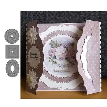 JC Metal Cutting Dies Scrapbooking Multiple Circle Square Ellipse Stencil Craft Knife Mould Blade Punch Card Make Die Cut New
JC Metal Cutting Dies Scrapbooking Multiple Circle Square Ellipse Stencil Craft Knife Mould Blade Punch Card Make Die Cut New