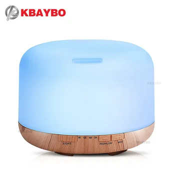 KBAYBO 500ml Wood Mute Electric Aromatherapy Air Humidifier Aroma Essential Oil Diffuser with 7 Color LED Change Light for Home
KBAYBO 500ml Wood Mute Electric Aromatherapy Air Humidifier Aroma Essential Oil Diffuser with 7 Color LED Change Light for Home