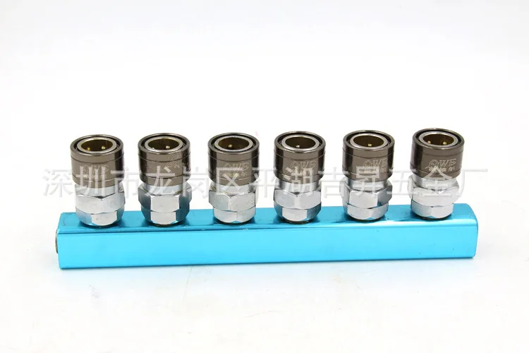 Taiwan ou wei er C- Top Grade Six-way Joint 1 Hours 6 Pipe Joint Fast Pneumatic Connector Straight-Six Fork Quick Connector
Taiwan ou wei er C- Top Grade Six-way Joint 1 Hours 6 Pipe Joint Fast Pneumatic Connector Straight-Six Fork Quick Connector