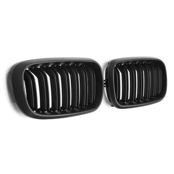 Front Bumper Kidney Grille For BMW F15 F16 X5 X6 2014 2015 2016 2017 Matte Black Dual 2 Slat Line Racing Grille Styling
Front Bumper Kidney Grille For BMW F15 F16 X5 X6 2014 2015 2016 2017 Matte Black Dual 2 Slat Line Racing Grille Styling