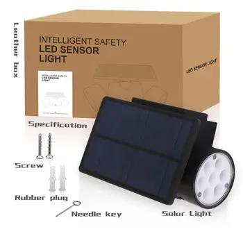 30 30 LED Solar Security Lights with Motion Sensor Dual Head Spotlights IP65 Waterproof 360° Adjustable Solar Motion Lights for
30 30 LED Solar Security Lights with Motion Sensor Dual Head Spotlights IP65 Waterproof 360° Adjustable Solar Motion Lights for