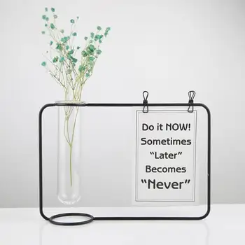 Transparent Tube Glass Metal Flower Rack Planter Plant Iron Art Vase Frame Table Flowerpot Bonsai Home Wedding Decor Ornament
Transparent Tube Glass Metal Flower Rack Planter Plant Iron Art Vase Frame Table Flowerpot Bonsai Home Wedding Decor Ornament