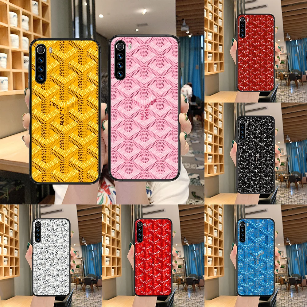 Goyard Design Phone case For Xiaomi Redmi Note 4A 4X 5 6 6A 7 7A 8 8A 4 5 5A 8T Plus Pro black back luxury waterproof pretty
Goyard Design Phone case For Xiaomi Redmi Note 4A 4X 5 6 6A 7 7A 8 8A 4 5 5A 8T Plus Pro black back luxury waterproof pretty