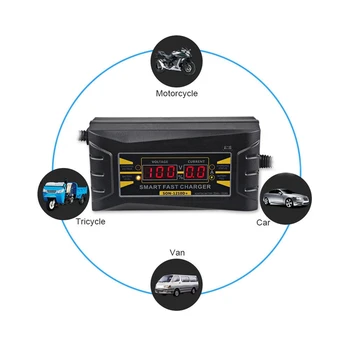 Son-1210D+ Lcd Smart Fast Lead-Acid Battery Charger 12V 10A For Car Motorcycle Us Plug
Son-1210D+ Lcd Smart Fast Lead-Acid Battery Charger 12V 10A For Car Motorcycle Us Plug