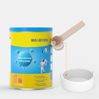 Portable Formula Scoop Ring Easy Clean Milk Powder Spoon Holder Coffee Milk Powder Spoon Magic Ring Kitchen Accessories
Portable Formula Scoop Ring Easy Clean Milk Powder Spoon Holder Coffee Milk Powder Spoon Magic Ring Kitchen Accessories