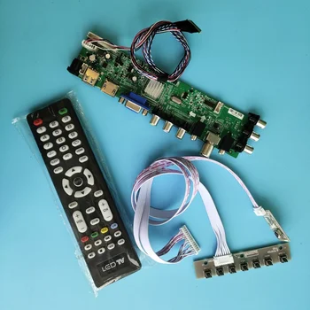 Kit For LP173WD1-TLH5/LP173WD1-TLH6 40pin LED USB VGA TV HDMI remote 1600X900 DVB-T DVB-T2 digital Signal controller board 17.3" 
Kit For LP173WD1-TLH5/LP173WD1-TLH6 40pin LED USB VGA TV HDMI remote 1600X900 DVB-T DVB-T2 digital Signal controller board 17.3"