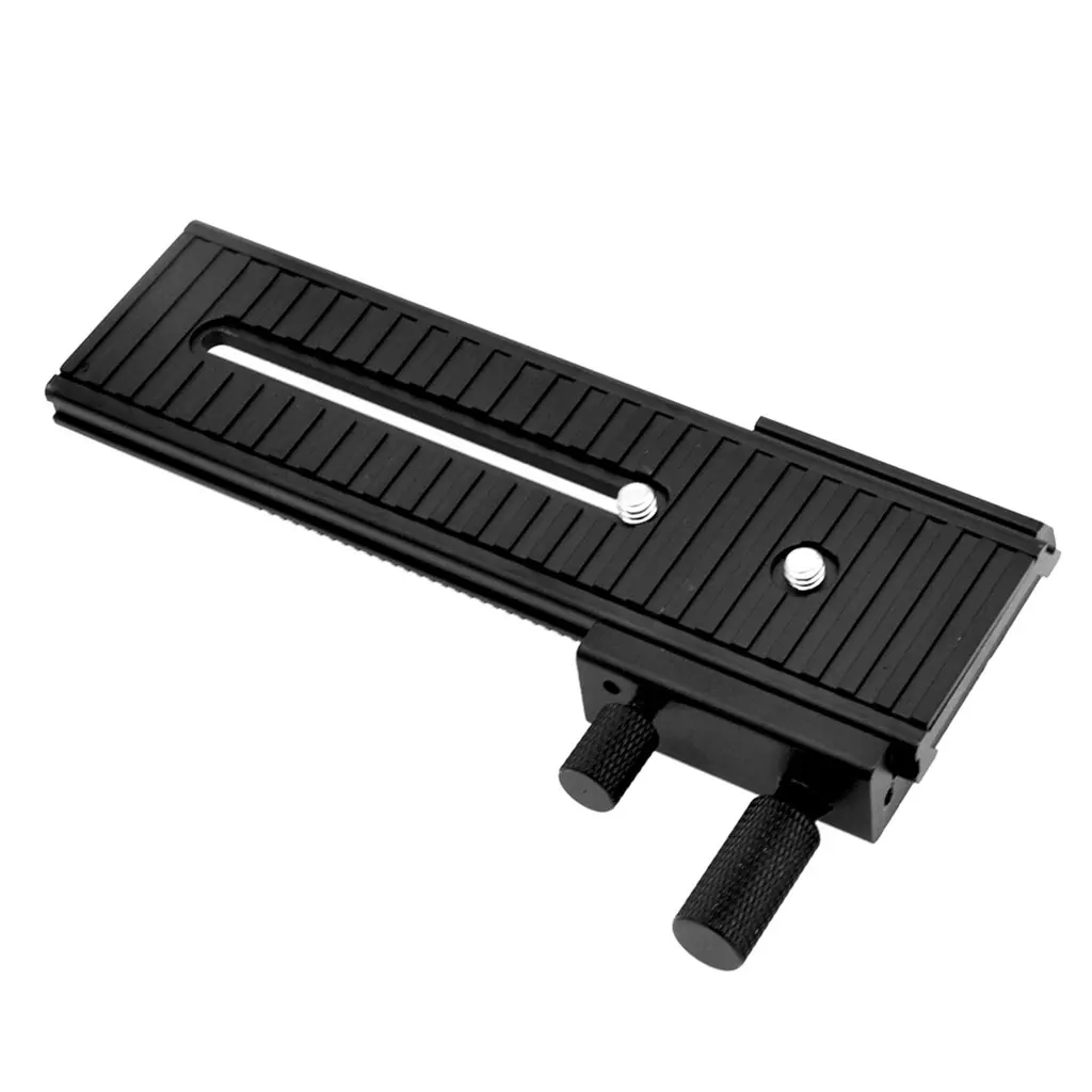 2 Way Movable LP-01 Macro Focusing Rail Slider for Canon for Sony for Pentax DSLR Camera 1/4" Screw Focusing Accessories
2 Way Movable LP-01 Macro Focusing Rail Slider for Canon for Sony for Pentax DSLR Camera 1/4" Screw Focusing Accessories
