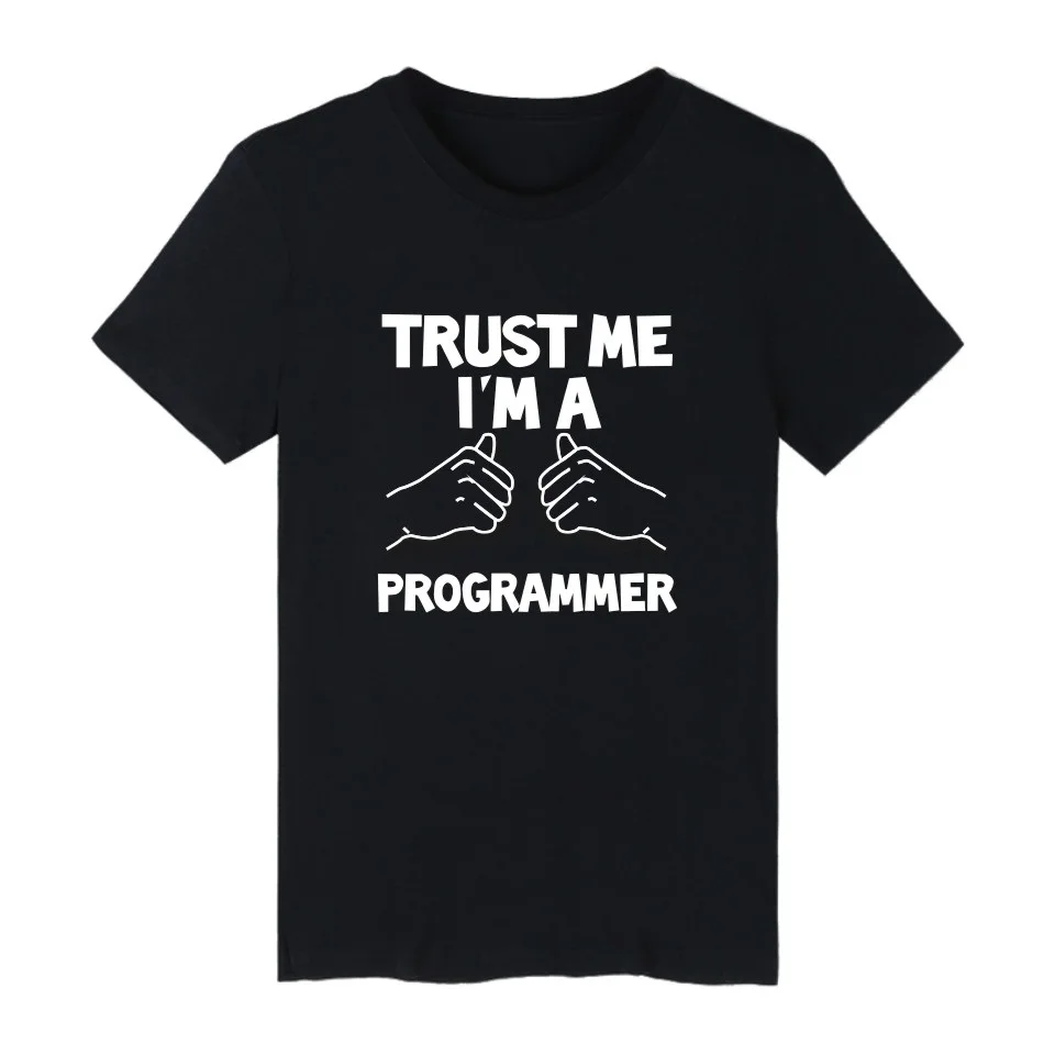Trust Me I'm A Programmer Programming Language C C++ Java PHP Logo Print Short Sleeve tShirt T Shirt Cotton Programmer Tee Shirt
Trust Me I'm A Programmer Programming Language C C++ Java PHP Logo Print Short Sleeve tShirt T Shirt Cotton Programmer Tee Shirt