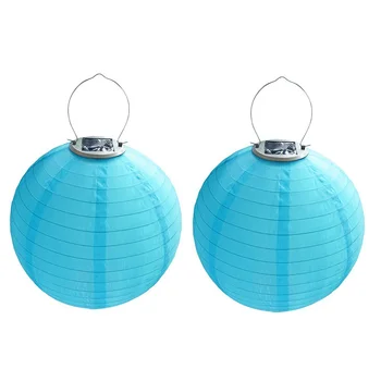 2PCS 30cm Solar Powered 5050 SMD LED Light Bulbs Waterproof Chinese Lantern for Wedding Party Garden JAN88 
2PCS 30cm Solar Powered 5050 SMD LED Light Bulbs Waterproof Chinese Lantern for Wedding Party Garden JAN88