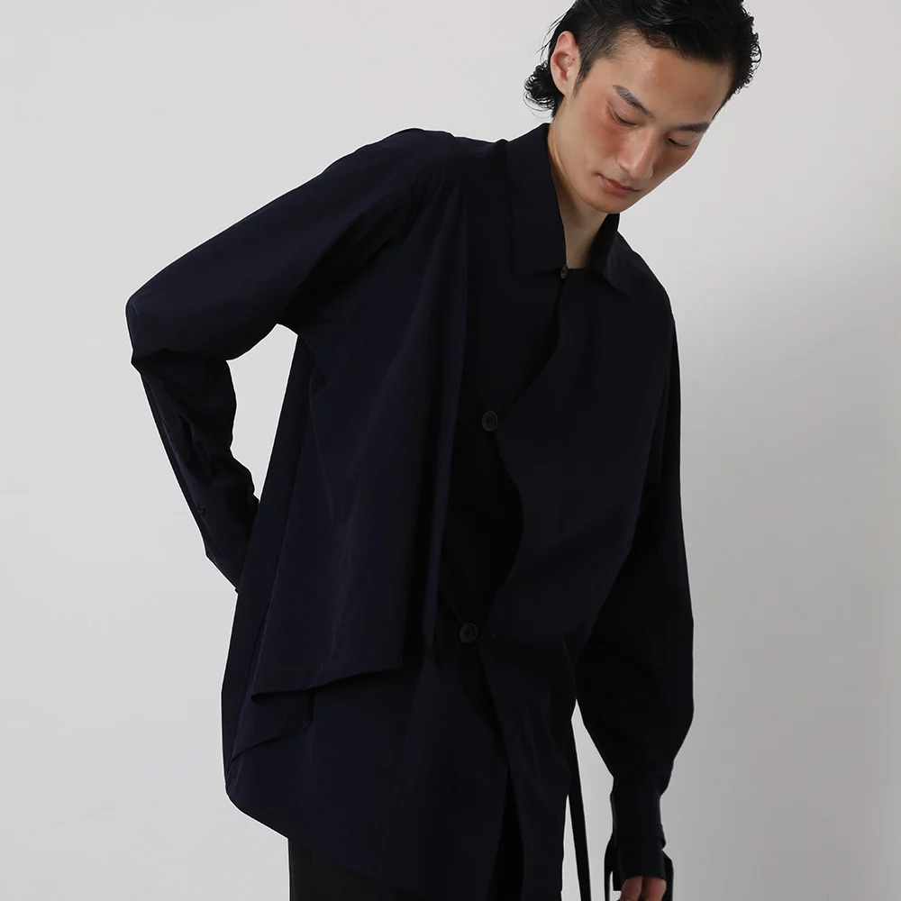 XS-6XL ! 2019 New Men's clothing fashion Bandage decoration loose shirt plus size Singer costumes
XS-6XL ! 2019 New Men's clothing fashion Bandage decoration loose shirt plus size Singer costumes