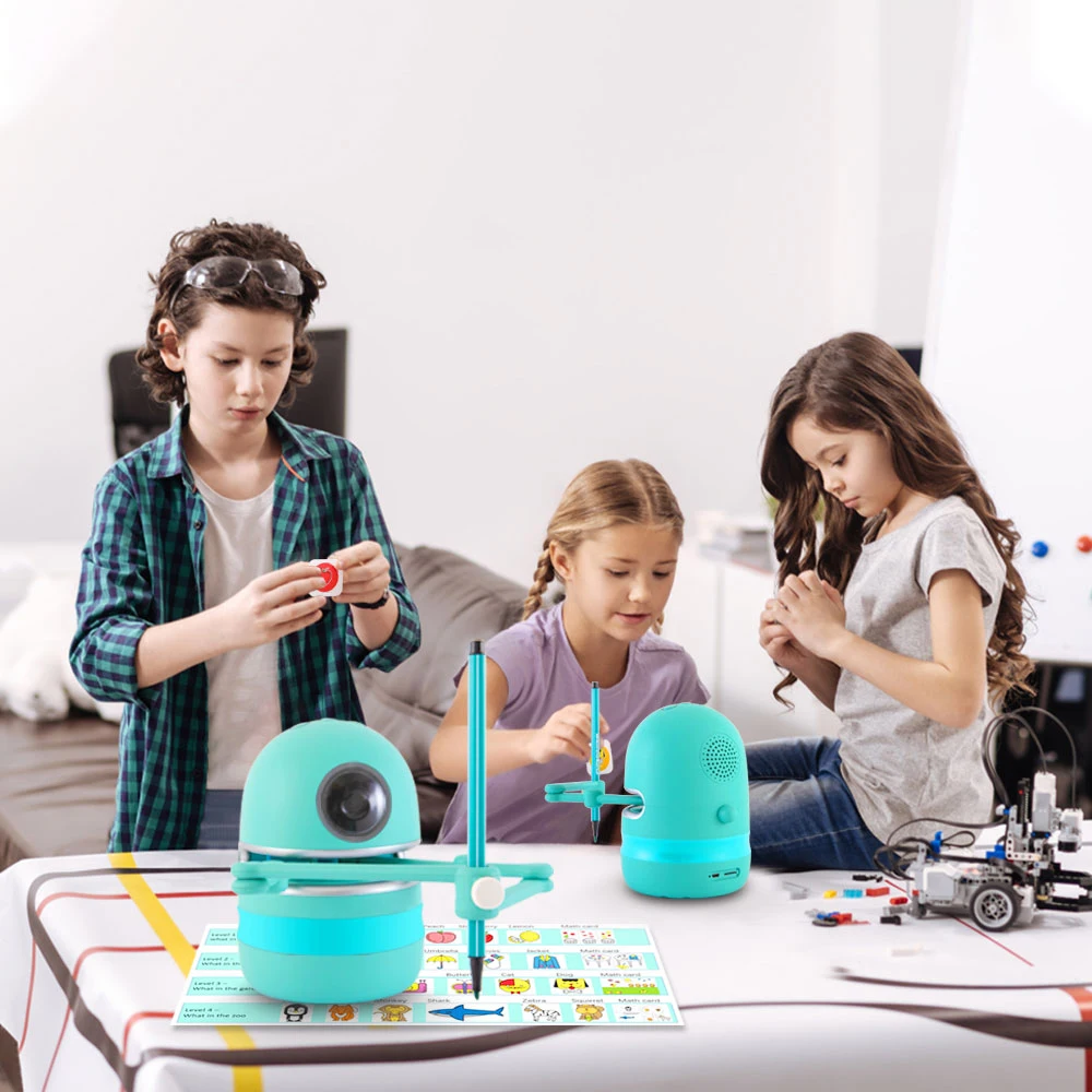 2020 English Magic AI Technology Pre-school Teaching Children Drawing Robot Set for kids Learning Draw Tools Robot Puzzle Toy
2020 English Magic AI Technology Pre-school Teaching Children Drawing Robot Set for kids Learning Draw Tools Robot Puzzle Toy