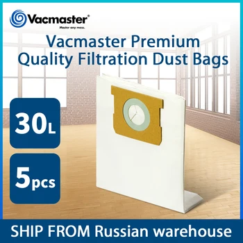 Vacmaster Filtration Dust Bags for Vacuum Cleaner 30L Dust Bags Vacuum Cleaner Accessories 5PCS/Lot
Vacmaster Filtration Dust Bags for Vacuum Cleaner 30L Dust Bags Vacuum Cleaner Accessories 5PCS/Lot