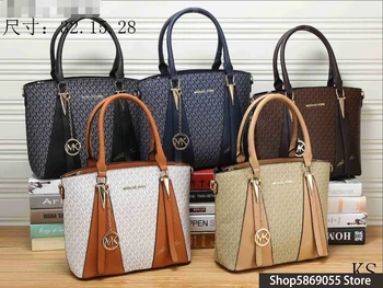 Totes Luxury Designer Brand Michael kors MK- Handbag Shoulder Bags for Women Messenger Bag Bolsa Feminina Handbags M132
Totes Luxury Designer Brand Michael kors MK- Handbag Shoulder Bags for Women Messenger Bag Bolsa Feminina Handbags M132