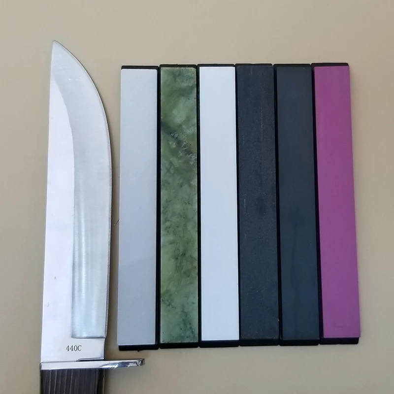 new coarse and fine polishing leather knife sharpener sharpening stones grind grinding tools fixed 80 -3000-10000 grit
new coarse and fine polishing leather knife sharpener sharpening stones grind grinding tools fixed 80 -3000-10000 grit