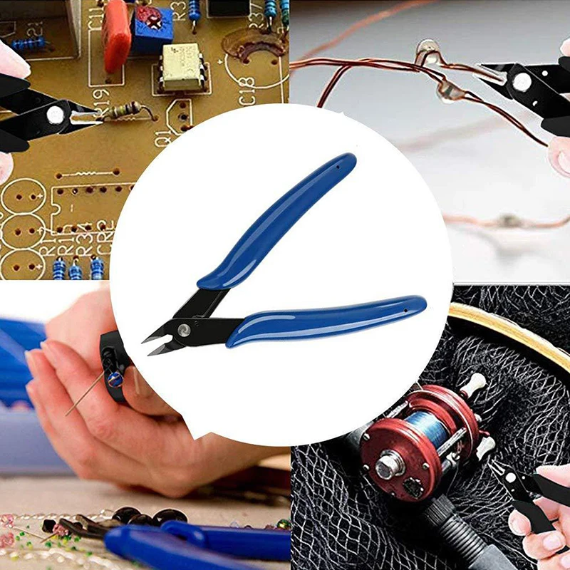 Multi-Functional And Multi-Color Electrical Wire Cable Cutters Diagonal Cutting Pliers DIY Electronic Tool
Multi-Functional And Multi-Color Electrical Wire Cable Cutters Diagonal Cutting Pliers DIY Electronic Tool