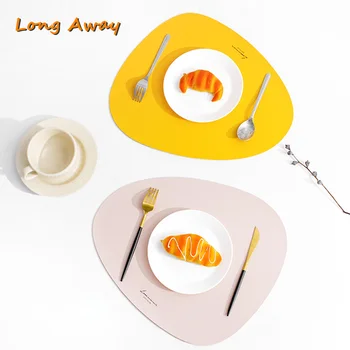 Tableware Pad Placemat Table Mat PU Leather Stand Mug Coaster Placemat for Kitchen Dining Hot Drink Costers Kitchen Accessories 
Tableware Pad Placemat Table Mat PU Leather Stand Mug Coaster Placemat for Kitchen Dining Hot Drink Costers Kitchen Accessories