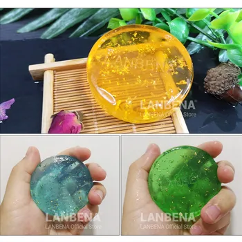 LANBENA 24K Gold Handmade Soap Hyaluronic Acid+Seaweed+Tea Tree Facial Cleansing Moisturizing Anti-Aging Whitening Face Care
LANBENA 24K Gold Handmade Soap Hyaluronic Acid+Seaweed+Tea Tree Facial Cleansing Moisturizing Anti-Aging Whitening Face Care
