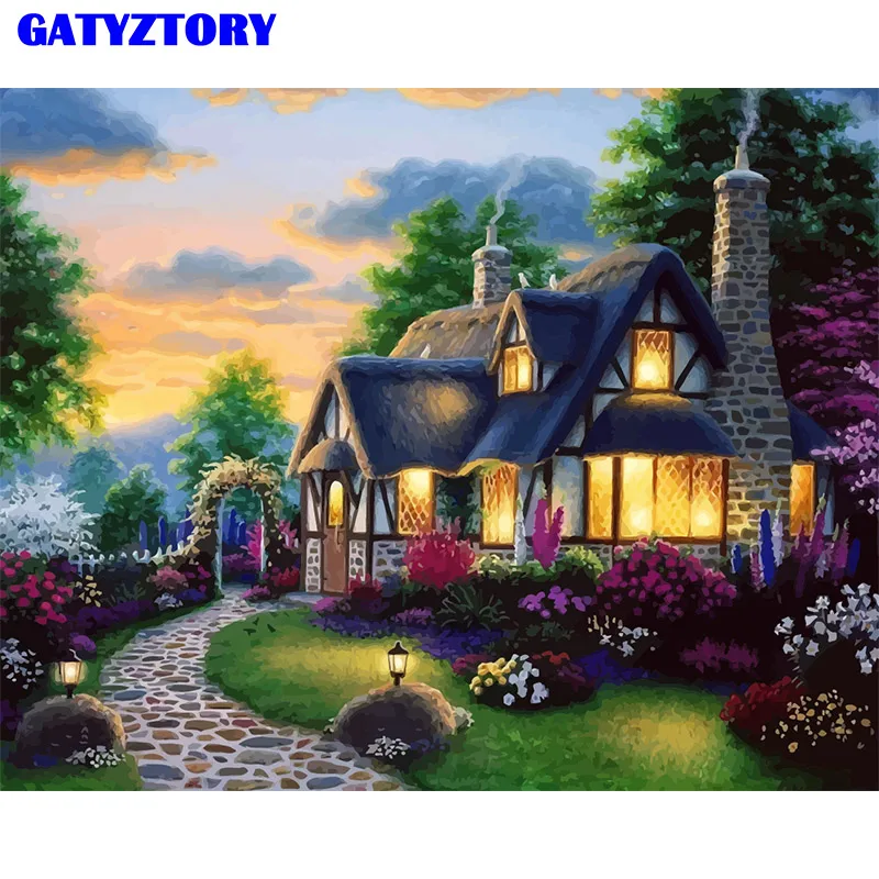Frame Picture Countryside DIY Painting By Numbers Landscape Kits Modern Wall Art Picture Unique Gift For Home Decoration Artwork
Frame Picture Countryside DIY Painting By Numbers Landscape Kits Modern Wall Art Picture Unique Gift For Home Decoration Artwork