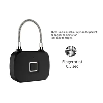Smart Anti-theft Fingerprint Lock Intelligent Dormitory Case Bag Suitcase Locker 360 Degree Finger Mark Electronic Lock
Smart Anti-theft Fingerprint Lock Intelligent Dormitory Case Bag Suitcase Locker 360 Degree Finger Mark Electronic Lock