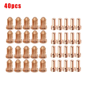 40PCS Plasma Electrode Tip Nozzle For Unimig SC80 Torch Razor Cut 45 Cutter For Welding Machine Plasma Cutter Electrode
40PCS Plasma Electrode Tip Nozzle For Unimig SC80 Torch Razor Cut 45 Cutter For Welding Machine Plasma Cutter Electrode
