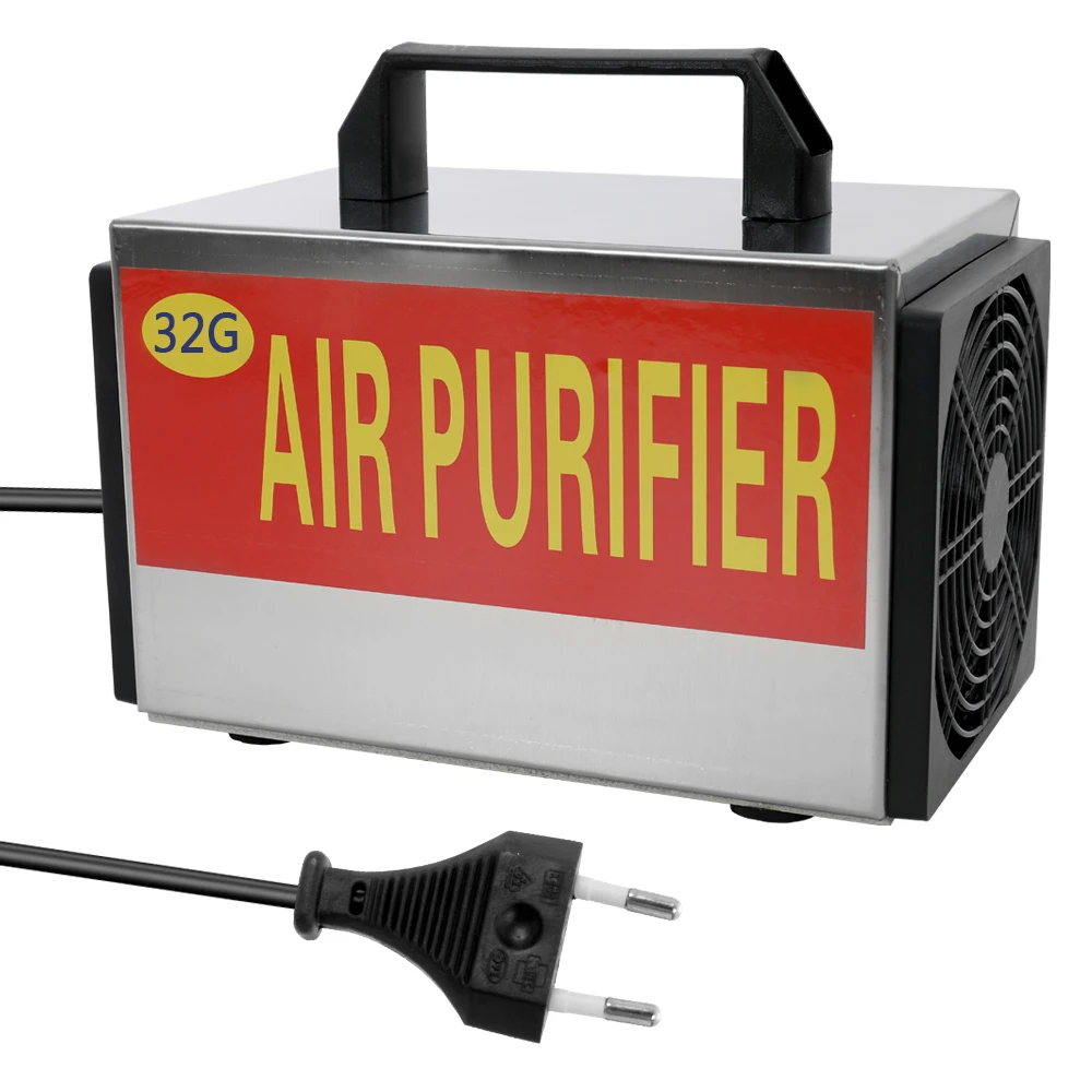 220V Portable Ozone 32g/h Generator Machine Air Filter Purifier with Timing Switch Ozonizer Ozonator For Home Car Formaldehyde
220V Portable Ozone 32g/h Generator Machine Air Filter Purifier with Timing Switch Ozonizer Ozonator For Home Car Formaldehyde