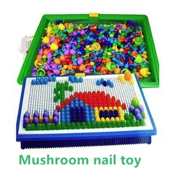 Mushroom Nails, Clever Nails, Intellectually Inserted 296 Toys, Children's Creativity, Ever-changing Building Blocks
Mushroom Nails, Clever Nails, Intellectually Inserted 296 Toys, Children's Creativity, Ever-changing Building Blocks