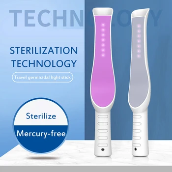 Handheld Travel UVC Small Sterilizer Lights Tube Portable LED UV Disinfection Lamp TubeUVC Lamp Sterilizer Household 1pcs
Handheld Travel UVC Small Sterilizer Lights Tube Portable LED UV Disinfection Lamp TubeUVC Lamp Sterilizer Household 1pcs