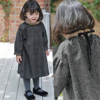 Girl Dress Autumn Winter 2019 New Kids Loose Dress Children Fashion Fur Collar Dress Baby Princess Dress Elegant Vintage Clothes
Girl Dress Autumn Winter 2019 New Kids Loose Dress Children Fashion Fur Collar Dress Baby Princess Dress Elegant Vintage Clothes