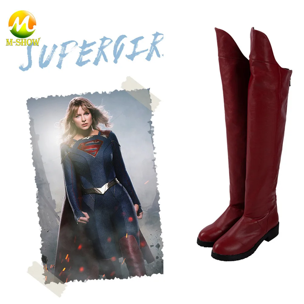 Костюм Supergirl сезона 5 аксессуар косплей супергероя на Хэллоуин Кара данверс