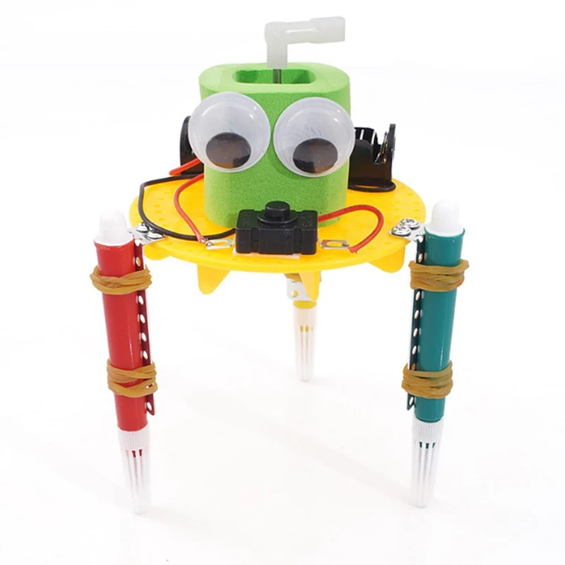 Early Learning DIY Doodle Robot Technology Small Inventions Educational Toys for Kids Primary and Secondary Science Experiment
Early Learning DIY Doodle Robot Technology Small Inventions Educational Toys for Kids Primary and Secondary Science Experiment