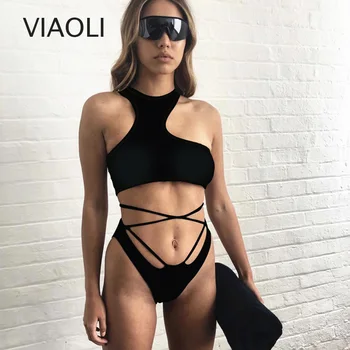 Bikini Swimsuit Swimwear Women Push Up Bathing Suit High Waist Bandage Solid Bikini Set New Female Beachwear with Pad Swim Suit
Bikini Swimsuit Swimwear Women Push Up Bathing Suit High Waist Bandage Solid Bikini Set New Female Beachwear with Pad Swim Suit
