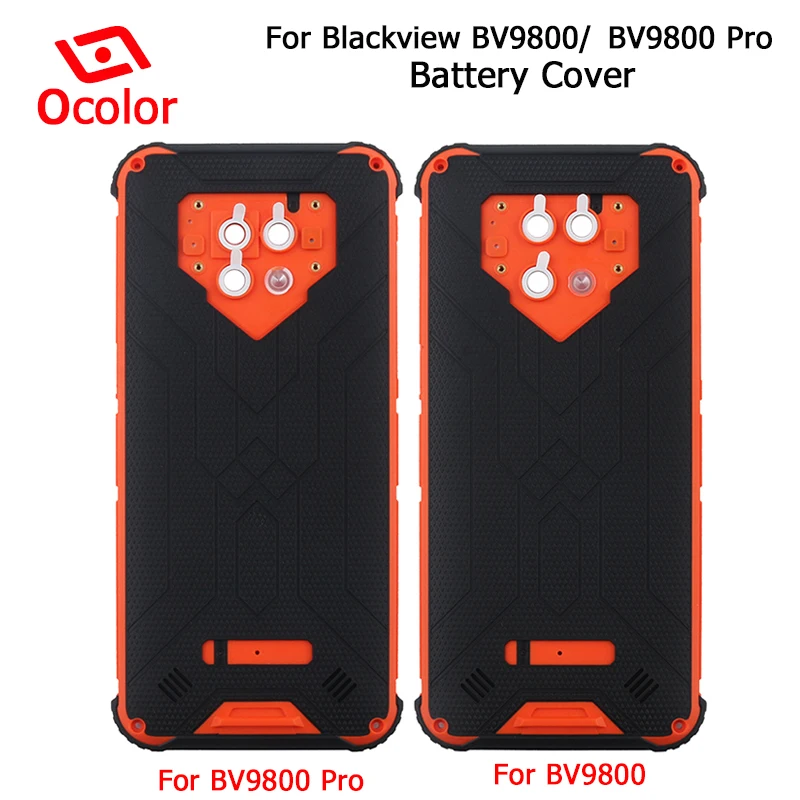 Ocolor для Blackview Bv9800 крышка аккумулятора задняя замена 6 3 дюйма Pro аксессуары