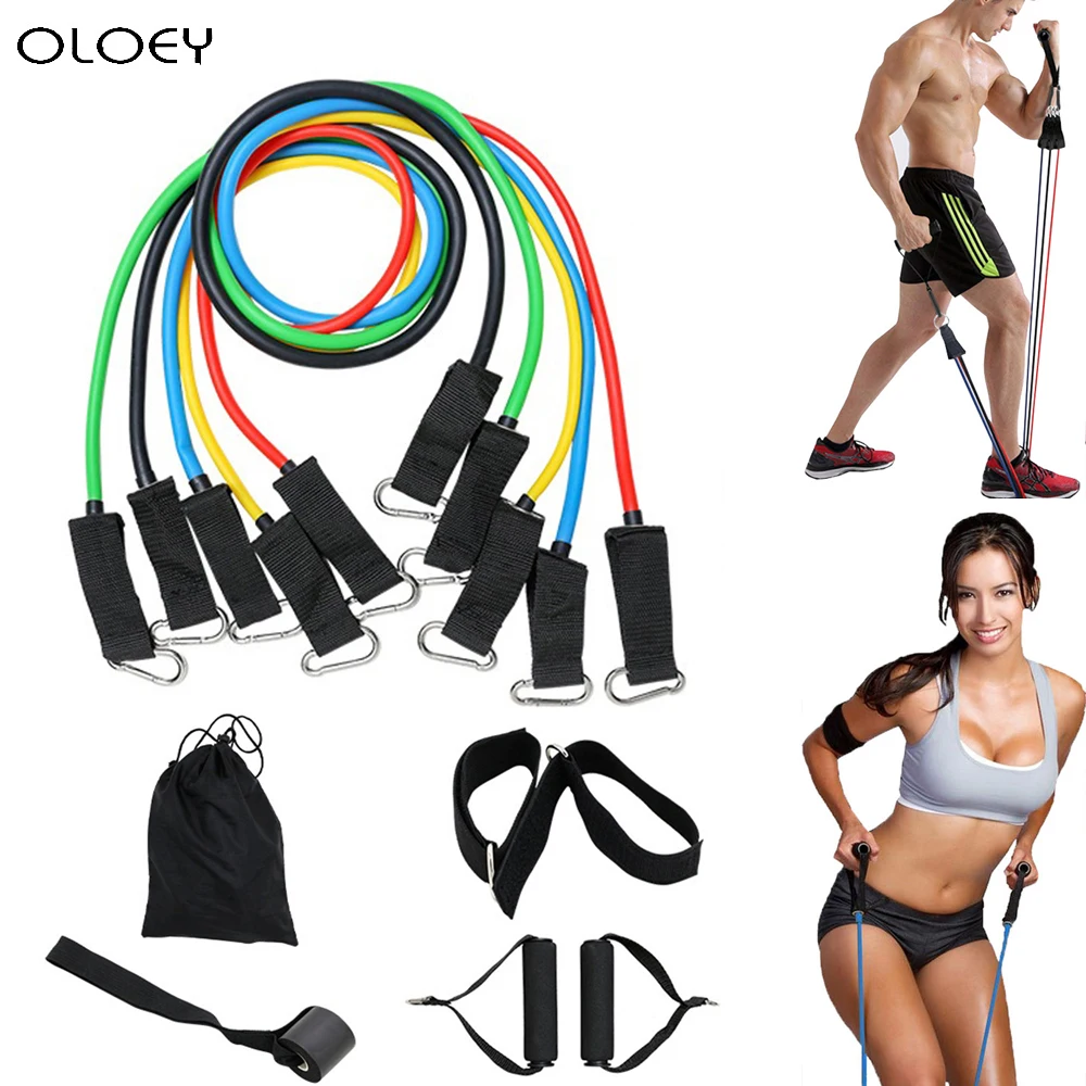 Sport Fitness Equipment Gym Latex Resistance Bands Crossfit Training Body Exercise Yoga Tubes Pull Rope Chest Expander Pilates
Sport Fitness Equipment Gym Latex Resistance Bands Crossfit Training Body Exercise Yoga Tubes Pull Rope Chest Expander Pilates